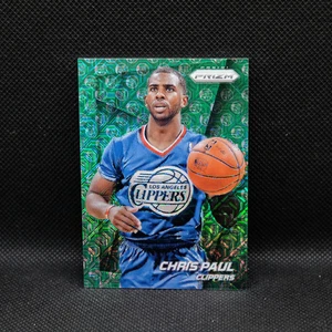2014-15 Chris Paul Prizm #17 Green Mojo Prizm /25 - Picture 1 of 2