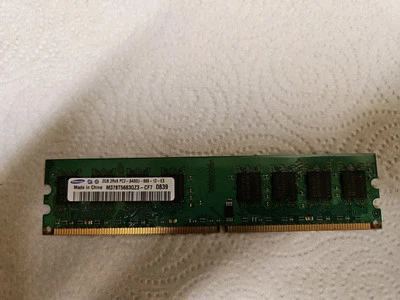 Samsung 2GB 2Rx8 PC2-6400U-666 RAM - Image 1 of 2