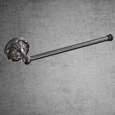  Portasciugamani 29 cm Appendiabiti stile europeo Portasciugamani in rame - Immagine 1 di 4