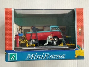 HONGWELL 1/43 Diorama Mini Rama Work Shop / Werkstatt/ Volkswagen T1 Pickup - Picture 1 of 7