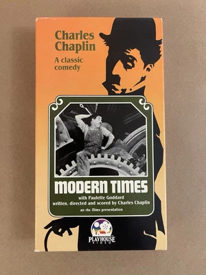 Modern Times - VHS - Charlie Chaplin - Playhouse Video - V6 - Image 1 of 4