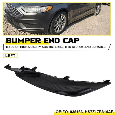 Se adapta a Ford Fusion 2017-2018 luz antiniebla delantera izquierda bisel cubierta moldura parrilla Foto 1 de 4