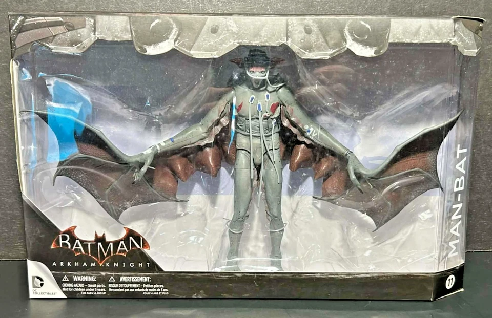 Figura Hombre-Murciélago Serie Arkham Knight DC Comics DCU (Batman) Sin usar, en caja sellada Foto 1 de 4