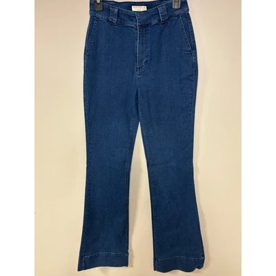 Bagatelle Collection High Rise Wide Leg Denim Jeans Women's Dark Wash - Image 1 of 4