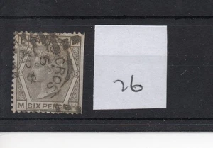 GB - Q. Victoria (A 76) - Valor 6d - Usado - SG Cat 90€ - Imagen 1 de 1