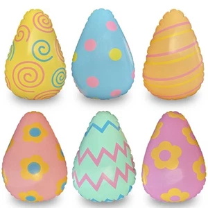 Inflatable Easter Eggs Decorations Easter Inflatables Outdoor Decor Colorful ... - Picture 1 of 8