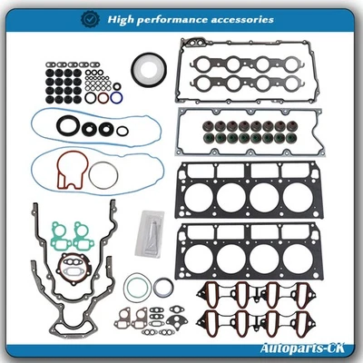 Conjunto de junta de cabeça para 1999-2001 GMC Sierra 1500 Chevrolet Silverado 1500 15201446 - Imagem 1 de 4