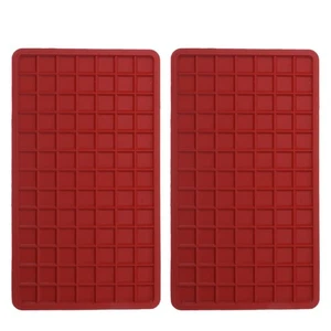  2 Pcs Iron Rest Pad Silicone Anti Scald Mat Heat Resistant Ironing - Picture 1 of 12