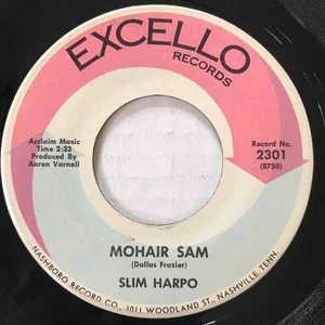 SLIM HARPO Mohair Sam / I Just Can't Leave You EXCELLO Blues - Picture 1 of 1