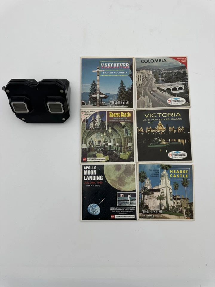 Sawyer's View-Master Model C Viewer with 18 Reel Lot from 1900's - Image 1 of 4