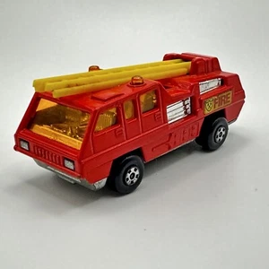 Matchbox Lesney Superfast No. 22 Blaze Buster Red 1975 Made In England - Picture 1 of 10