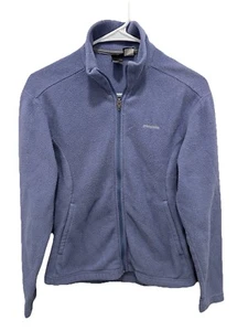 Patagonia Fleece Jacket Adult S Light Blue Outdoors Hiking Women - Picture 1 of 5