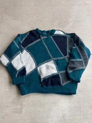 Vintage 90's Coogi Geometric  Crewneck Sweater - Image 1 of 4