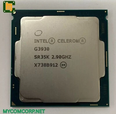 Intel Celeron Processor G3930 2M 2.90 GHz Dual-Core LGA 1151 SR35K - Image 1 of 3