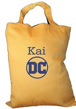 Kids Tote / Shopping Bag | Book / Library Bag | DC Hero | Comic | 1st Name FREE
