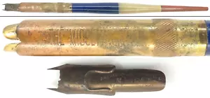 C1920-30s Antique Oversized Fountain Pen THE MIDGET #19 American Lead Pencil Co - Bild 1 von 9