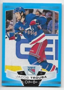 19/20 O-PEE-CHEE UPDATE BLUE BORDER PARALLEL Jacob Trouba #603 - Picture 1 of 1