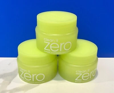 3x Banila Clean It Zero Avocado+ Enriching Butter Cleansing Balm Deluxe Sample - Image 1 of 3