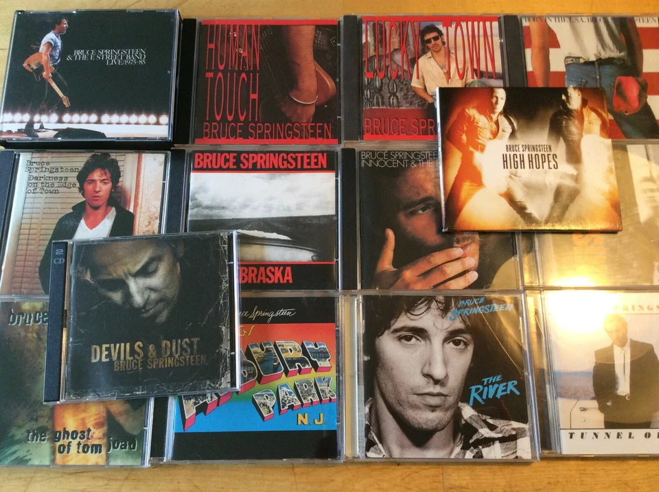 Bruce Springsteen [14 CD Alben] River Tunnel Love Nebraska LIVE High Hopes USA - Bild 1 von 1