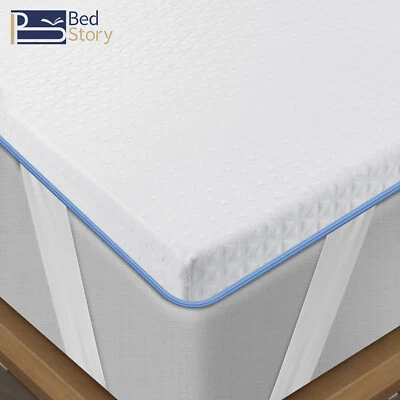 BEDSTORY Topper coprimaterasso 7 cm 7,5 cm H2 H3 H4 90 x 200 120 140 x 200 160 x 200 180 x 200