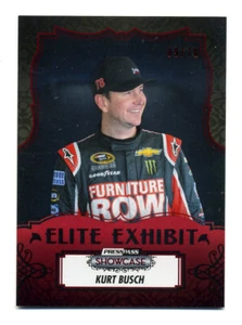 2013 Press Pass Showcase Red #30 Kurt Busch Elite Exhibit /10 - Picture 1 of 2