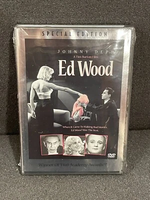 ED WOOD New Sealed DVD Special Edition Johnny Depp - Image 1 of 3