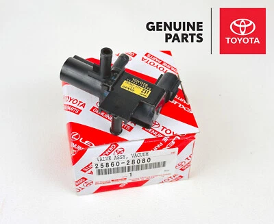 Válvula de conmutación de vacío 25860-28080 genuina OEM Toyota Camry Solara 2002-2004 Foto 1 de 4
