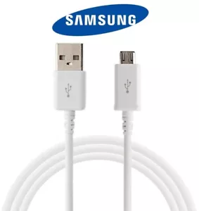 OEM Original Samsung 5ft Micro USB Cable Data Sync Charging Cord for Android - Picture 1 of 3