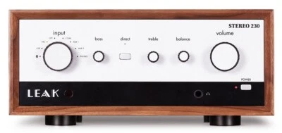 Leak STEREO 230 WOOD  Amplificatore Integrato  Walnut - Immagine 1 di 4
