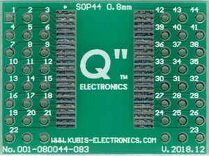 SOP44,TSOP44,SO44,SSO44,SOIC44,SSOP44,QSOP44 0.80mm(0.032") to 2 x IDC3x8 [US] - Picture 1 of 1