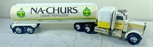 VINTAGE ERTL SEMI TRUCK/ TANKER, 1/25 SCALE, NA-CHURS LIQUID FERTILIZER, USED - Picture 1 of 15