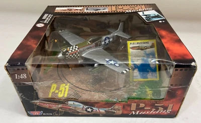 Motor Max Die-cast Metal and Plastic P-51 Mustang Plane 1:48 - No. 76336 - Image 1 of 4