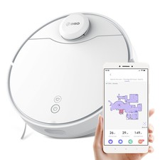360 S6 Pro Saugroboter Laser Navigation 2-in-1 Robot Vacuum Cleaner 2200Pa Mopp