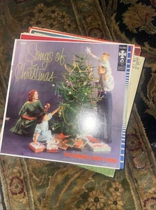 The Norman Luboff Choir Songs Of Christmas LP Columbia 6 Eye Mono Holiday VG - Foto 1 di 1
