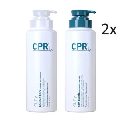 2 sets x Vita 5 CPR Curly Bounce Back Shampoo & Conditioner 900ml - Vitafive - Image 1 of 4