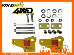 ROADSAFE PAIR OF HEAVY DUTY TOW POINTS FOR TOYOTA HILUX KUN26R 2005-ON - Picture 1 of 1