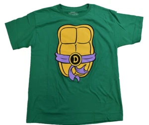 Nickelodeon Boys Teenage Mutant Ninja Turtles Donatello Costume Shirt New XS-XL - Picture 1 of 5