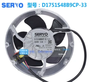 1PCS SERVO D1751S48B9CP-33 48V 2.3A 17251 aluminum frame DC fan - Picture 1 of 3