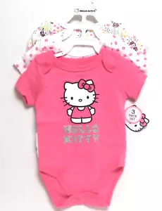Sanrio Hello Kitty Infant Girls 3pc Bodysuits Size 18 Months - Picture 1 of 5