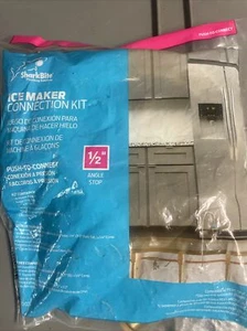 SharkBite 1/2” Ice Maker Installation Kit 10-ft w/Valve PEX Copper CPVC 25024 - Picture 1 of 4