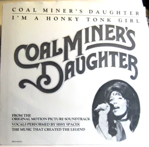 SISSY SPACEK * PICTURE SLEEVE ONLY * NO 45 * Coal Miner's Daughter * 1980 NM! PS - Imagen 1 de 2