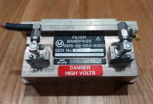 Ex-MOD Filter Bandpass NSN: 5915-99-652-6365 - Picture 1 of 2