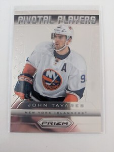 2013-14 PANINI PRIZM PIVOTAL PLAYERS JOHN TAVARES #PP-18