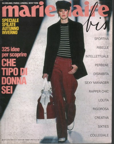 Marie Claire August 2001 Fashion Supplement Louis Vuitton Prada 011221ame