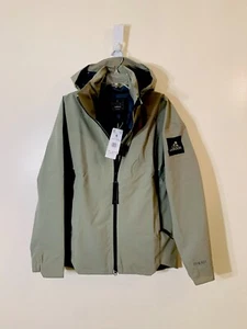 Adidas MYSHELTER RAIN.RDY Chaqueta con Capucha Plegada Guijarro Plateado IP5571 NUEVA CON ETIQUETAS Talla S $210 - Imagen 1 de 12