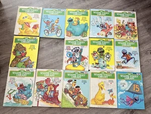 The Sesame Street Library Volume 1-15 Hardcover Set Vintage. Missing #7 - Picture 1 of 3
