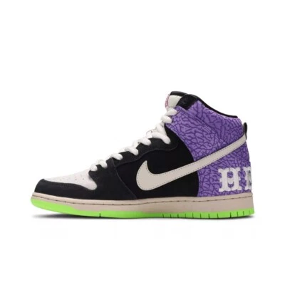Nike Dunk SB Send Help 2 Gamuza Cuero Antideslizante Zapatos de Tabla de Parte Superior Alta 616752-016 Foto 1 de 4