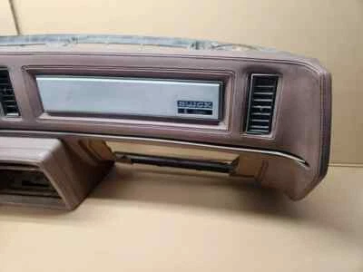 🔥 1980 Buick Regal Dash Assembly TAN Dashboard Beige Brown G BODY 1978 1979 - Image 1 of 4