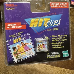 Vintage Hit Clips Brittany Spears Im Not A Girl Not Yet A Woman Clip NEW Y2K - Picture 1 of 3