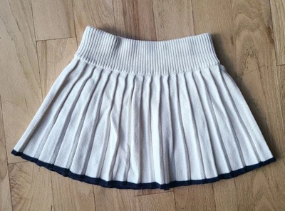 FALDA PLISADA RALPH LAUREN NIÑOS TALLA PEQUEÑA MINI BLANCA Y AZUL MARINO Foto 1 de 3
